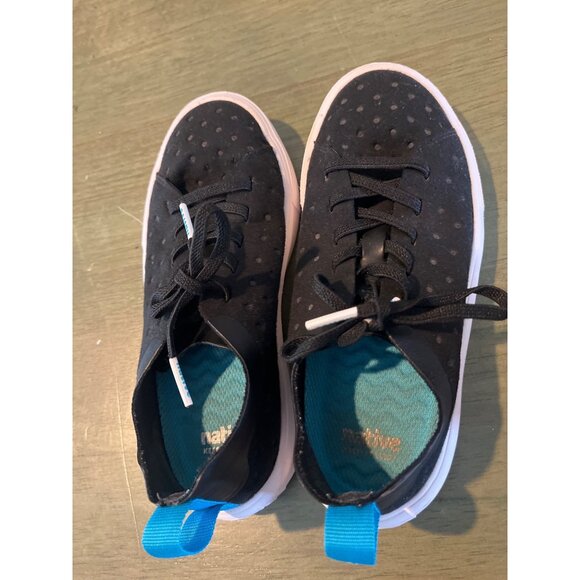 Native Kids Black Polka Dot Jefferson Shoes C13 Lightweight Casual Sneakers With - Picture 2 of 6